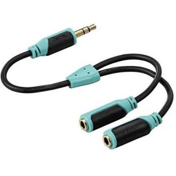 Hama 0,20 m Super Soft Audio‑Kabel – 3,5 mm Stecker, Stereo, grün