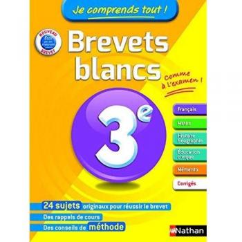 Pierre-Alain Chiffre Je Comprends Tout ! Brevets Blancs 3e