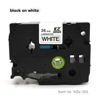 Label World 36mm TZe Multicolor Label Tape for Brother P-TOUCH Printers