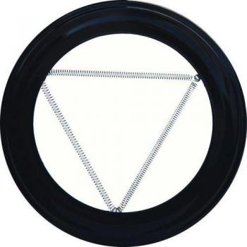 Wolfpack 22010900 Plafón Embellecedor Negro 100 mm