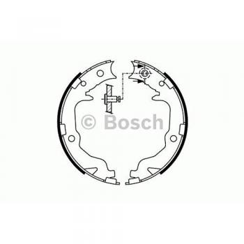 Ganasce Freno a Mano BOSCH 0 986 487 766 (SUV, C4 AIRCROSS)