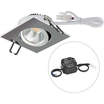 Recessed P-LED Ceiling Light 4000 Kelvin 230 Volt Quad – Model PC24N61140