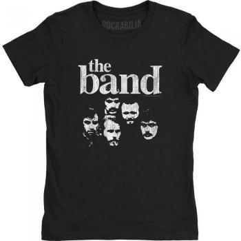 Maglietta nera Heads per donna della Band