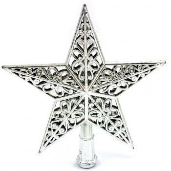 Plastic Sparkling Star Tree Topper