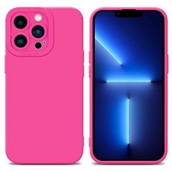 Protection en silicone TPU FLUID HOTPINK pour iPhone 13 PRO MAX