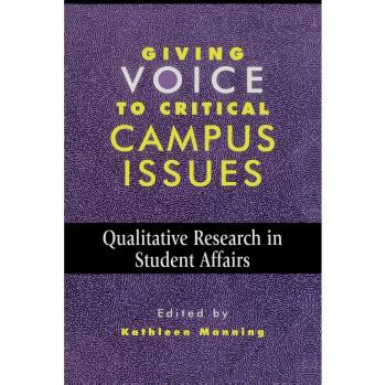 Giving Voice to Critical Campus Issues