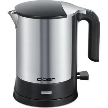 Cloer Wasserkocher Modell 4890 in Schwarz/Edelstahl