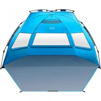 OutdoorMaster 3-4 Person Portable Beach Canopy