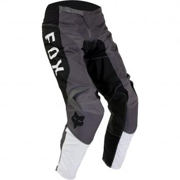 Pantaloni da Motocross FOX 180 Nitro Nero Grigio Bianco 38