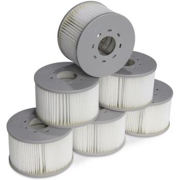 Set di Filtri 6x MSPA V2 106 cm – Cartucce di Sostituzione per Spa Gonfiabile
