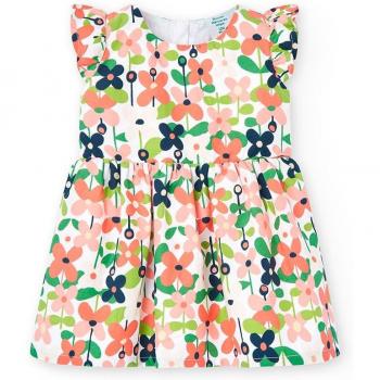 Boboli 228068 Vestito per Bambina 18 Mesi