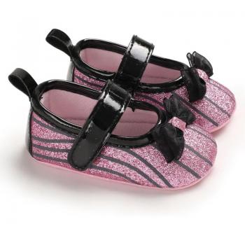 Prinzessinnen‑Leder‑Schuh für Neugeborene (0–18 Monate) – Erste Generation Ge