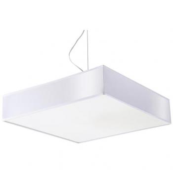 Lampadario a LED SOLLUX Horus 45, colore bianco, finitura PVC