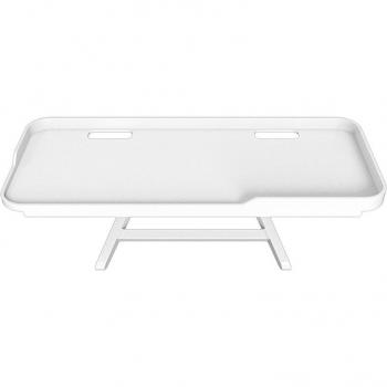 Support de télévision avec boîtier de câbles, ajustable et fileté, pour Apple TV
