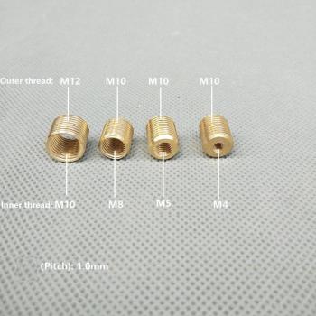 Adaptadores de Cobre para Tubos Roscados M4/M6/M8 a M10/M12