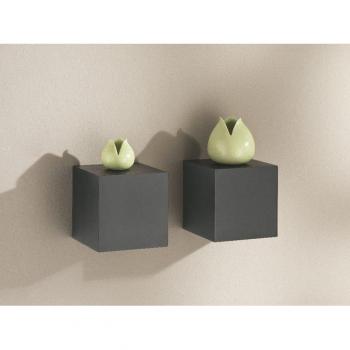 Dolle Dado Regal, Schwarz, 150 x 150 x 150 mm