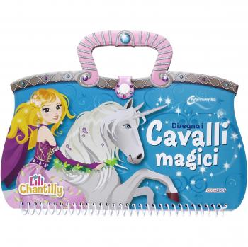 Disegna i cavalli magici. Con adesivi. Ediz. illustrata