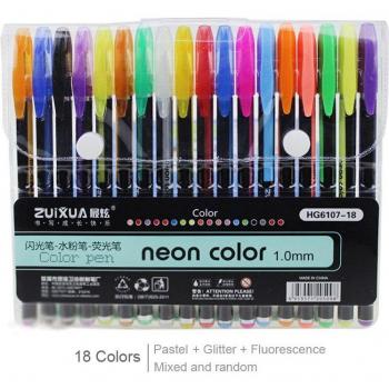 48-Color Colored Gel Pens