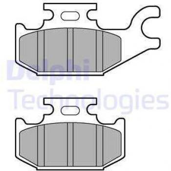 DELPHI LP3191 pastiglie freno