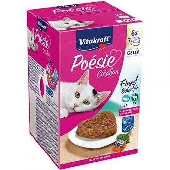 Vitakraft Poésie Multipack gelée pour chat 6 x 85 g