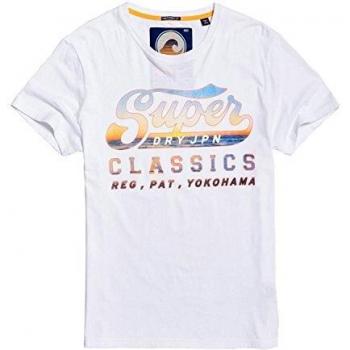 Tee Maschile Superdry Classic Bianco XXL