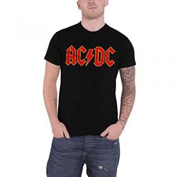 Tee-shirt noir AC/DC – Logo gravé – Taille XXL