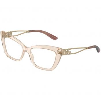 Dolce & Gabbana DG3375B 3432 Damenbrille 53mm Braun