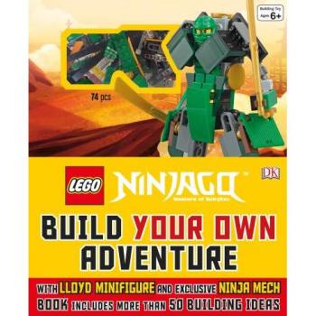 Lego Ninjago Build Your Own Adventure with Lloyd Minifigure & Exclusive Ninja Mech Book