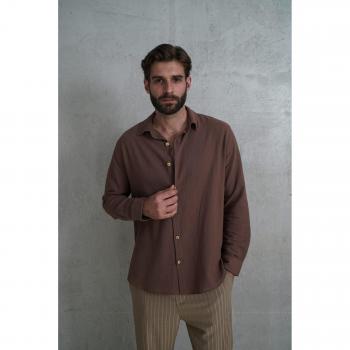 Wesley Brown Crinkle Shirt