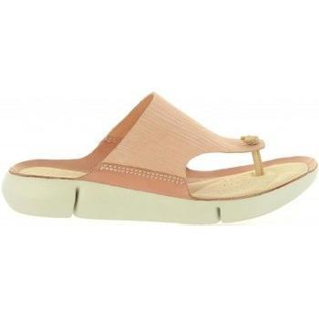 Calçado feminino CLARKS Tri Carmen Pink de couro nubuck