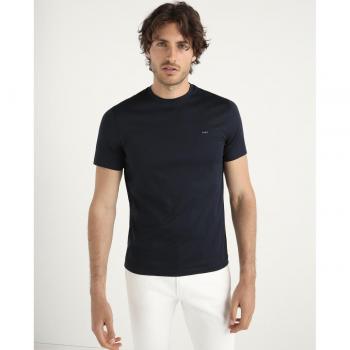 T-shirt Michael Kors Blu per Uomo in Cotone