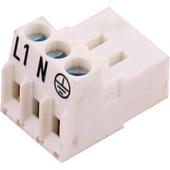 Connecteur 3 broches blanc Wolf 279407199 pour CGU-2/CGU-2K