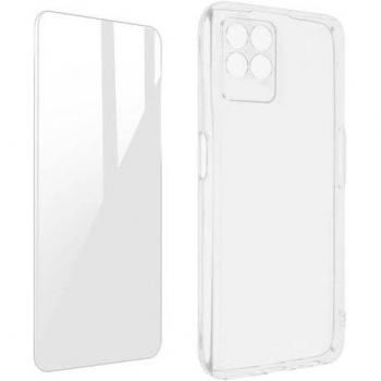 Realme 8i Silicone Guard + Vetro Temperato Trasparente Avizzar