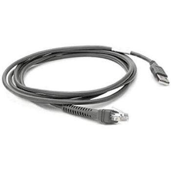 Zebra CBA-U21-S07ZBR 2.1 m USB Serial Cable