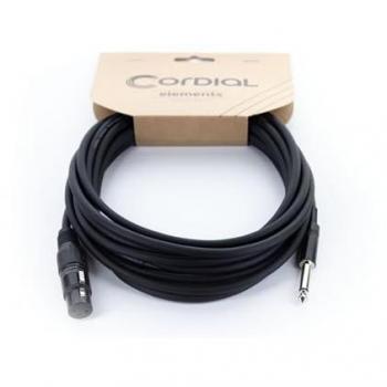 Cordial Câble Audio XLR Femelle / Jack Mono 5 m