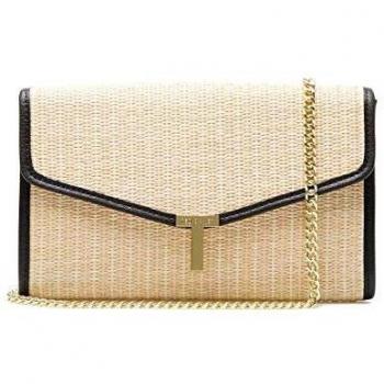 Tasche da spalla Ted Baker Arthea nera e beige