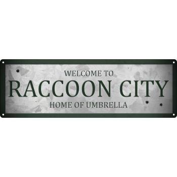 Letrero Gris Raccoon City
