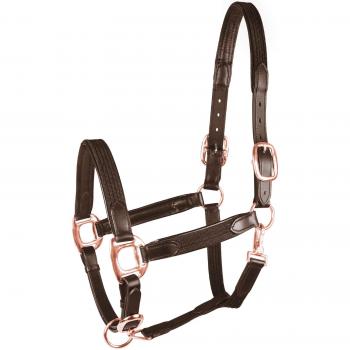 Waldhausen Halfter Star Mix Cob Braun/Roségold