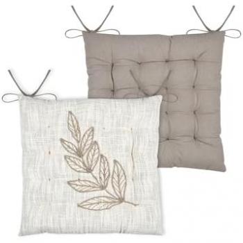 Galette de chaise motif nature