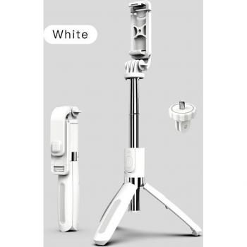 Universal 4‑in‑1 Wireless Selfie Stick, Tripod, Foldable Monopod – Bluetooth-Compatible for Smartphones & Action Cameras