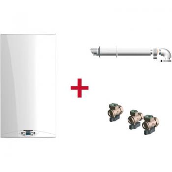 Ariston Caldera HS Premium 30kW Condensación + Kit Trípode de Grifos + Salida de Humos (A)