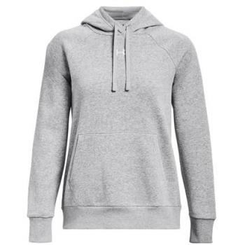 Under Armour Felpa Ua Rival Fleece Hoodie Grigio Loose Fit 1379500