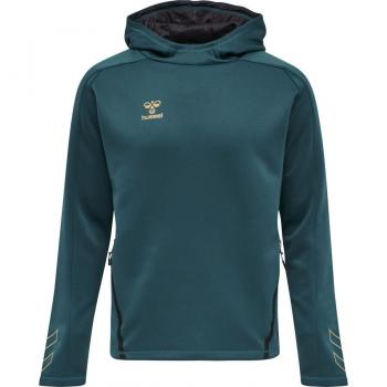 Hummel Cima Pullover Hoodie Blue Coral S