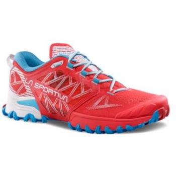 La Sportiva Bushido III Women's Hiking Sneakers – Hibiscus & Malibu Blue, UK 3½