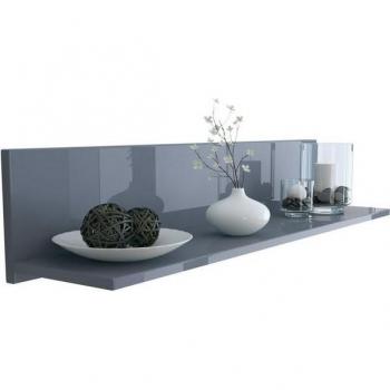 Vladon Skadu étagère murale gris