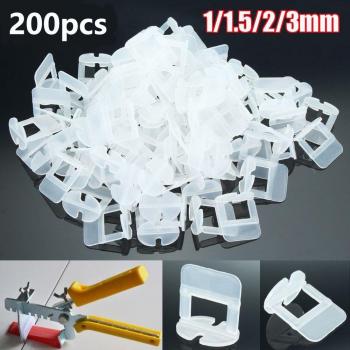 200Pcs Tile Leveling Clips for Raimondi System (1/1.5/2/2.5/3mm)