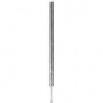 Barra di guida tubo 9006 BKS – tappo scorrevole 2000 mm