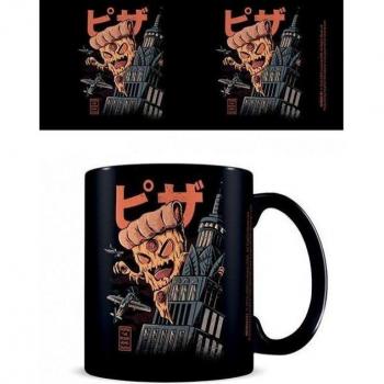 Caféière Ilustrata La Pizza Kong (Orange & Noir)