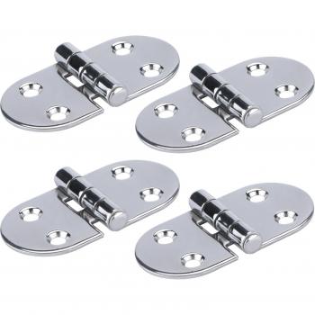 4X Marine Grade Stainless Steel Butterfly Hinges 3 x 1.5