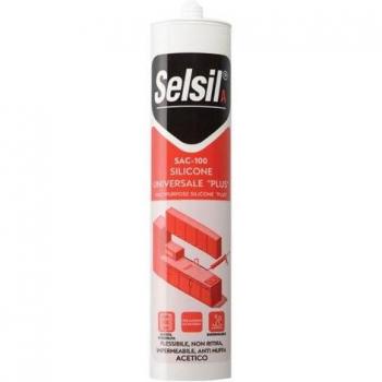 Silicone Acetico Universale Testa di Moro 280 ml RAL 8017